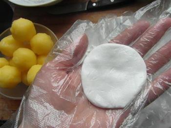 水晶奶黄包的做法步骤4