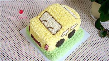 小汽车生日蛋糕的做法步骤37