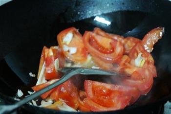 番茄炒菜花的做法步骤4