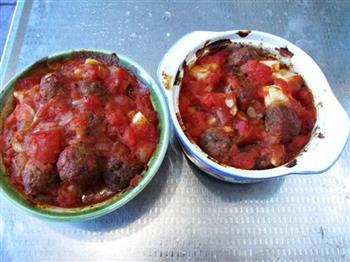 茄汁焗烤牛肉丸的做法图解17