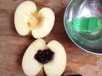 蓝莓酱烤苹果的做法图解6