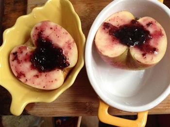 蓝莓酱烤苹果的做法步骤7
