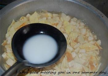 蛋皮豆腐羹的做法步骤9