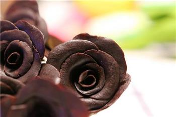 手工巧克力玫瑰花的做法步骤14