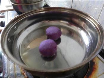 紫薯糯米枣泥糕的做法步骤10