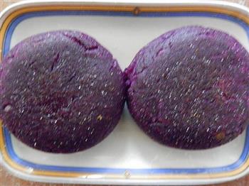 紫薯糯米枣泥糕的做法步骤12