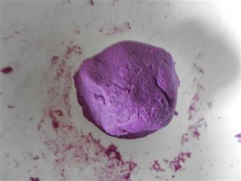 紫薯糯米枣泥糕的做法步骤5