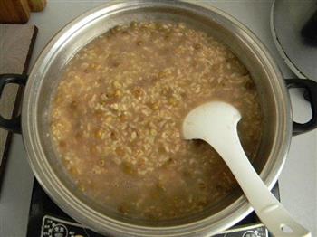 绿豆糙米粥的做法图解5