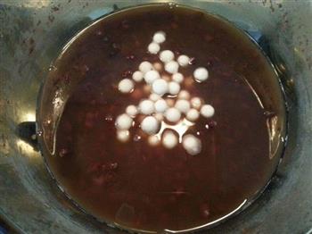 珍珠丸子红豆汤的做法步骤4
