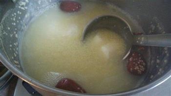 山药红枣小米粥的做法步骤4