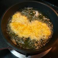 炸鸡排配咖喱饭的做法步骤13