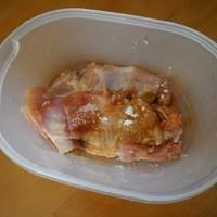炸鸡排配咖喱饭的做法步骤3