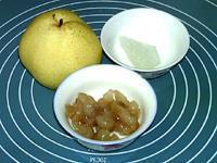 龙眼冰糖炖梨的做法步骤1