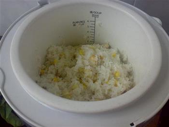 莲子玉米饭的做法步骤4