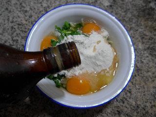 韭菜鸡蛋土豆丝饼的做法步骤4