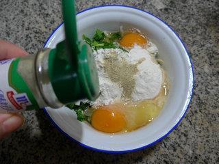 韭菜鸡蛋土豆丝饼的做法步骤5