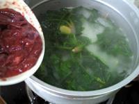 菠菜猪肝汤的做法步骤12