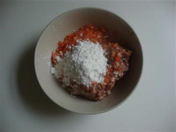 香菇油菜肉丸子的做法步骤2