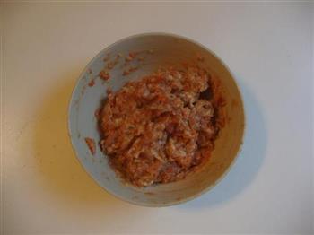 香菇油菜肉丸子的做法步骤3