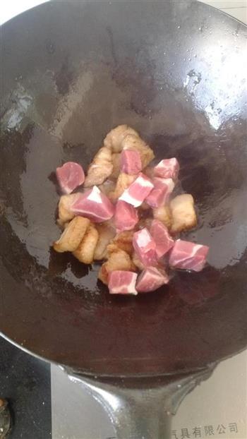 干豆角烧肉的做法图解4