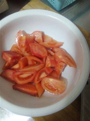 西红柿炒蛋汤的做法步骤2
