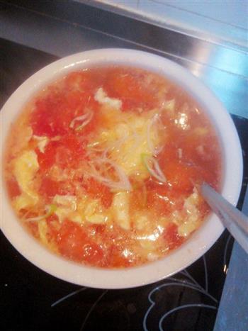 西红柿炒蛋汤的做法步骤7