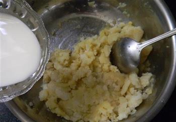 芝士西葫芦焗土豆泥的做法步骤3