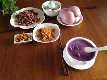 奶香紫薯馒头的做法图解1