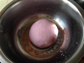 奶香紫薯馒头的做法步骤12