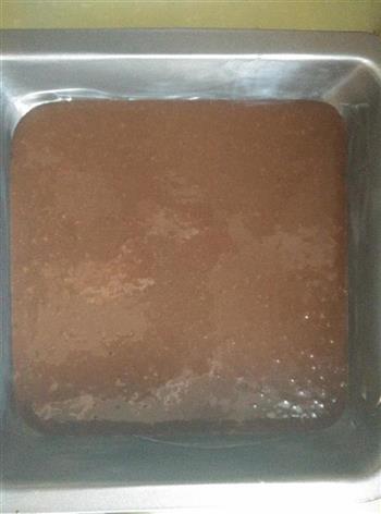 巧克力栗子蛋糕的做法图解7