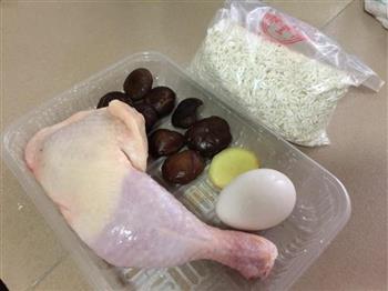 香菇鸡肉珍珠丸的做法步骤1