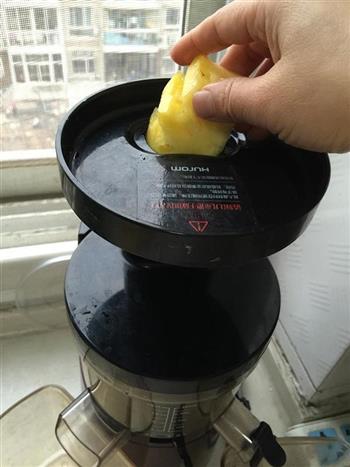 减脂菠萝汁的做法步骤3