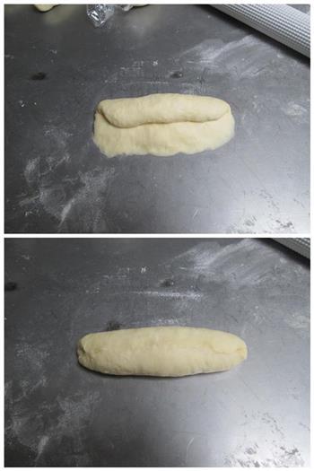 香葱火腿面包的做法步骤12
