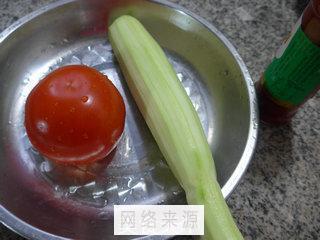 西红柿煮夜开花的做法图解1