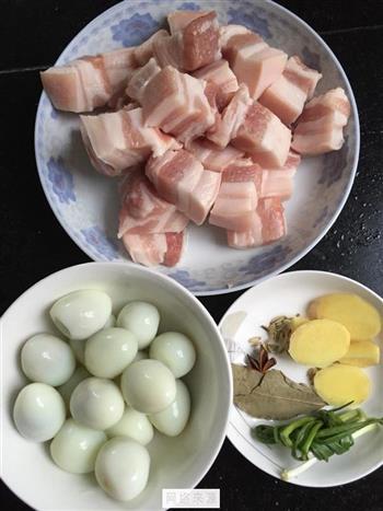 红烧肉焖鹌鹑蛋的做法步骤3