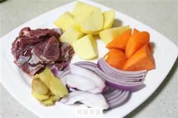 咖喱土豆炖牛肉的做法步骤2