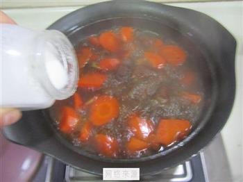 红萝卜羊肉煲的做法步骤11