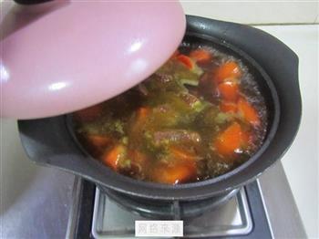 红萝卜羊肉煲的做法图解9