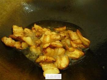 蒜苔香干回锅肉的做法步骤6