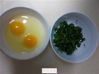 香椿煎鸡蛋的做法步骤3