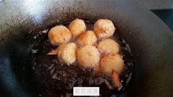 鲜虾芝心土豆球的做法步骤10