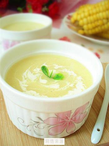 奶香玉米浓汤的做法步骤9