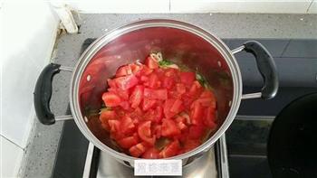 西红柿荷包蛋手擀面汤的做法步骤6