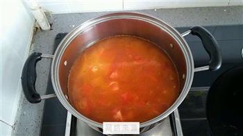 西红柿荷包蛋手擀面汤的做法步骤7