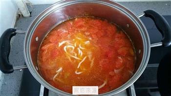 西红柿荷包蛋手擀面汤的做法图解8