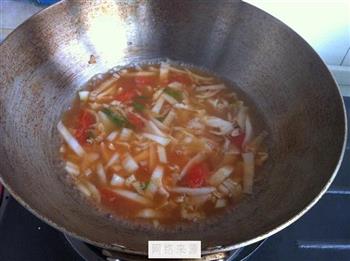西红柿紫菜面片汤的做法步骤5