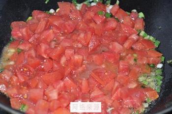 番茄蛋卤菠菜面的做法步骤15