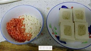 鲜虾酿豆腐的做法步骤1