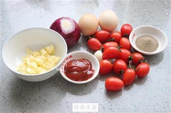番茄焗蛋的做法步骤1