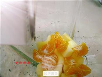 橘子苹果奶的做法图解4